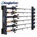 Anglerivo™ Multi-Rod Wall Storage Rack — White background product image