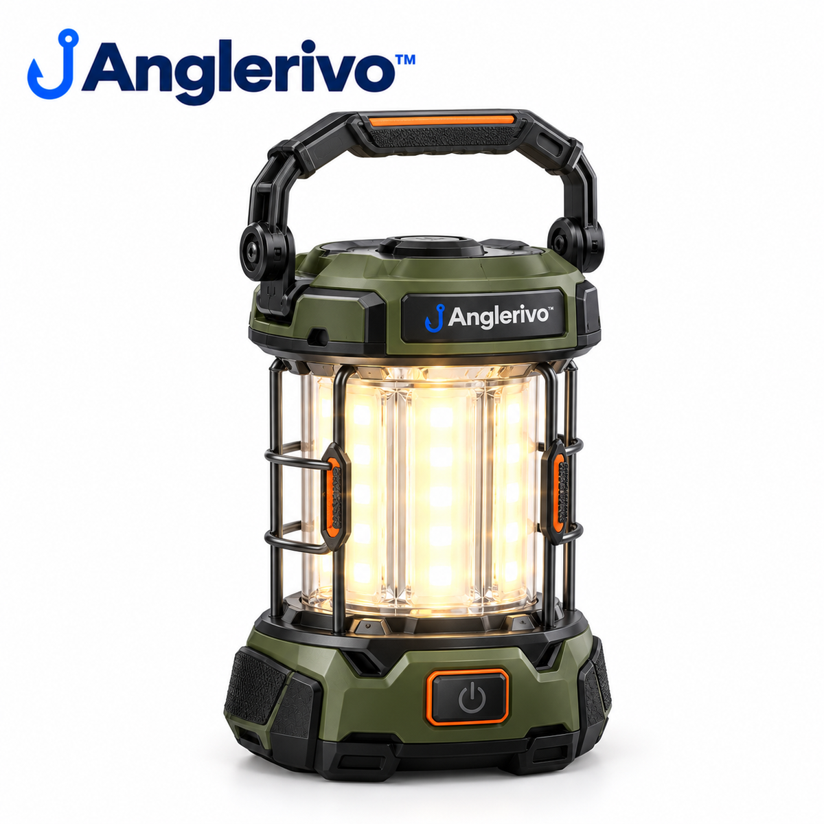 Anglerivo™ Rechargeable Fishing Camp Light — White background product image