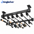 Anglerivo™ Vehicle Fishing Rod Transport Rack — White background product image