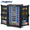 Anglerivo™ Modular Fishing Lure Storage Cabinet — White background product image