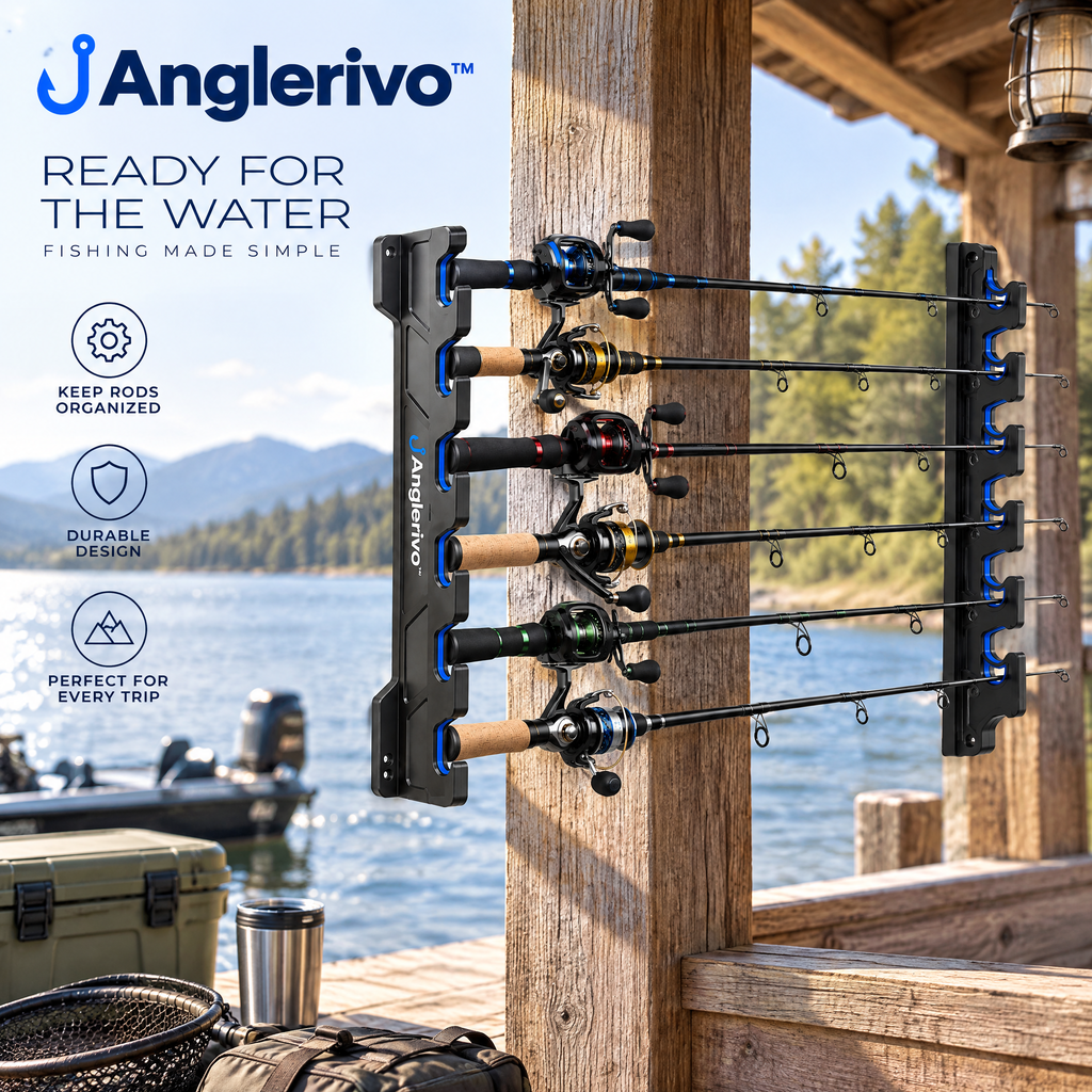 Anglerivo™ Multi-Rod Wall Storage Rack — Product image 2