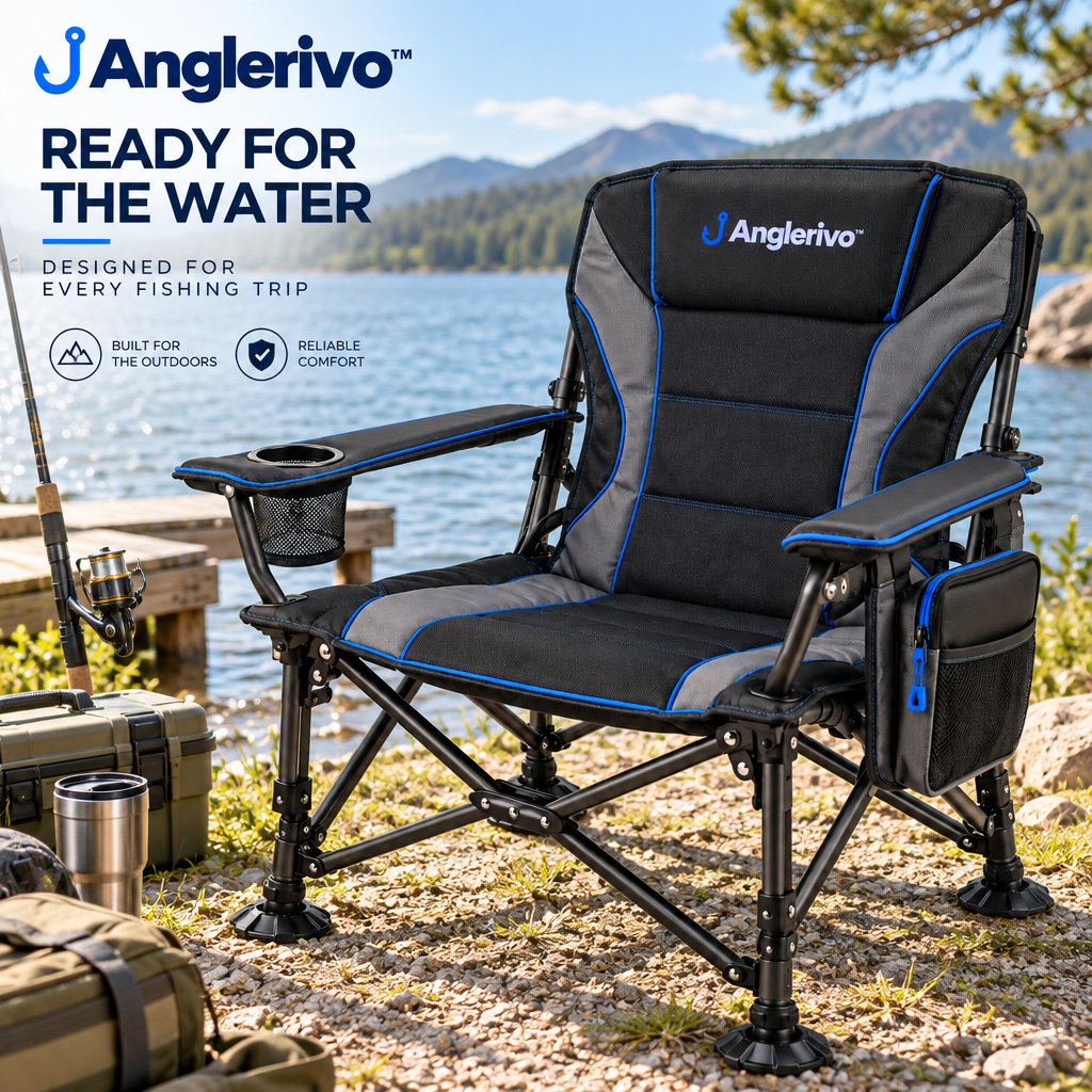 Anglerivo™ Folding Fishing Chair — Product image 2