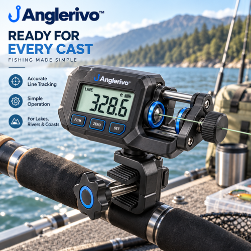 Anglerivo™ Digital Fishing Line Counter — Product image 2