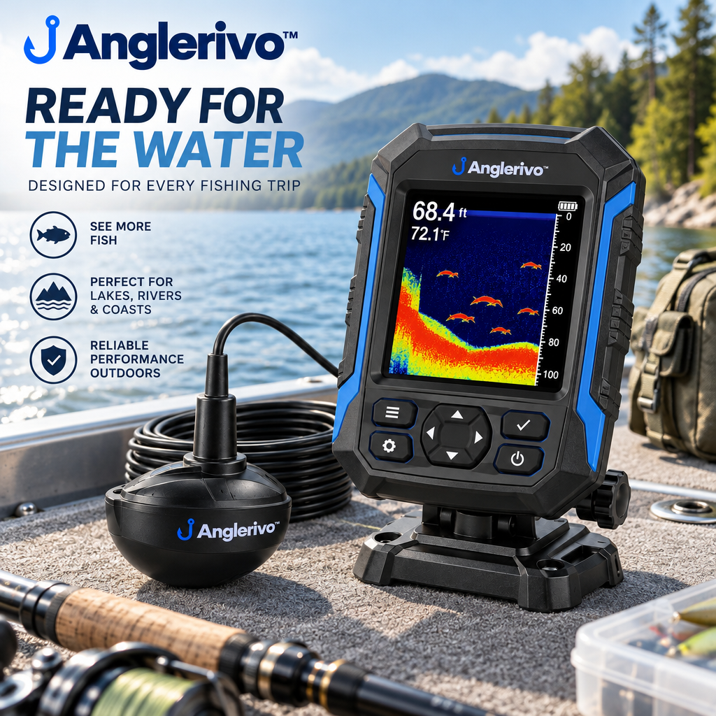 Anglerivo™ Portable Sonar Fish Finder — Product image 2