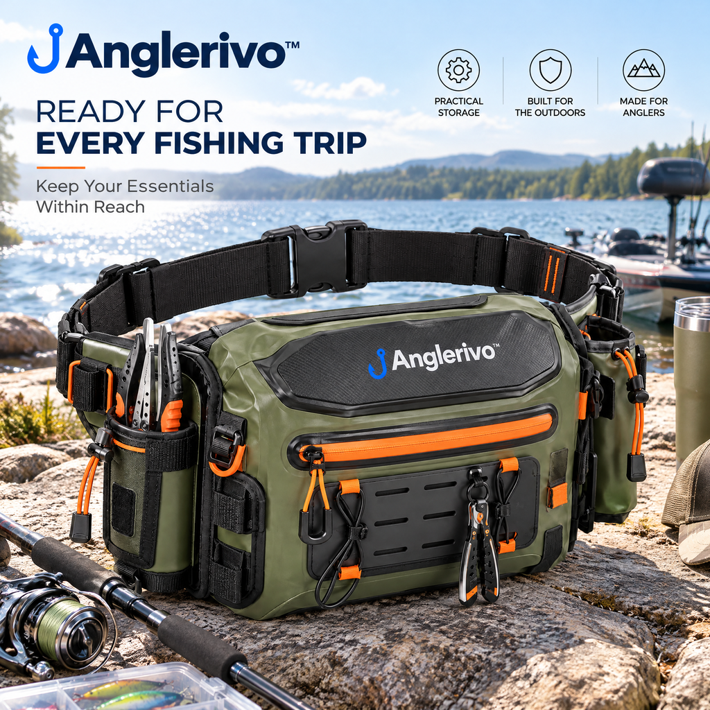 Anglerivo™ Waterproof Fishing Waist Pack — Product image 2