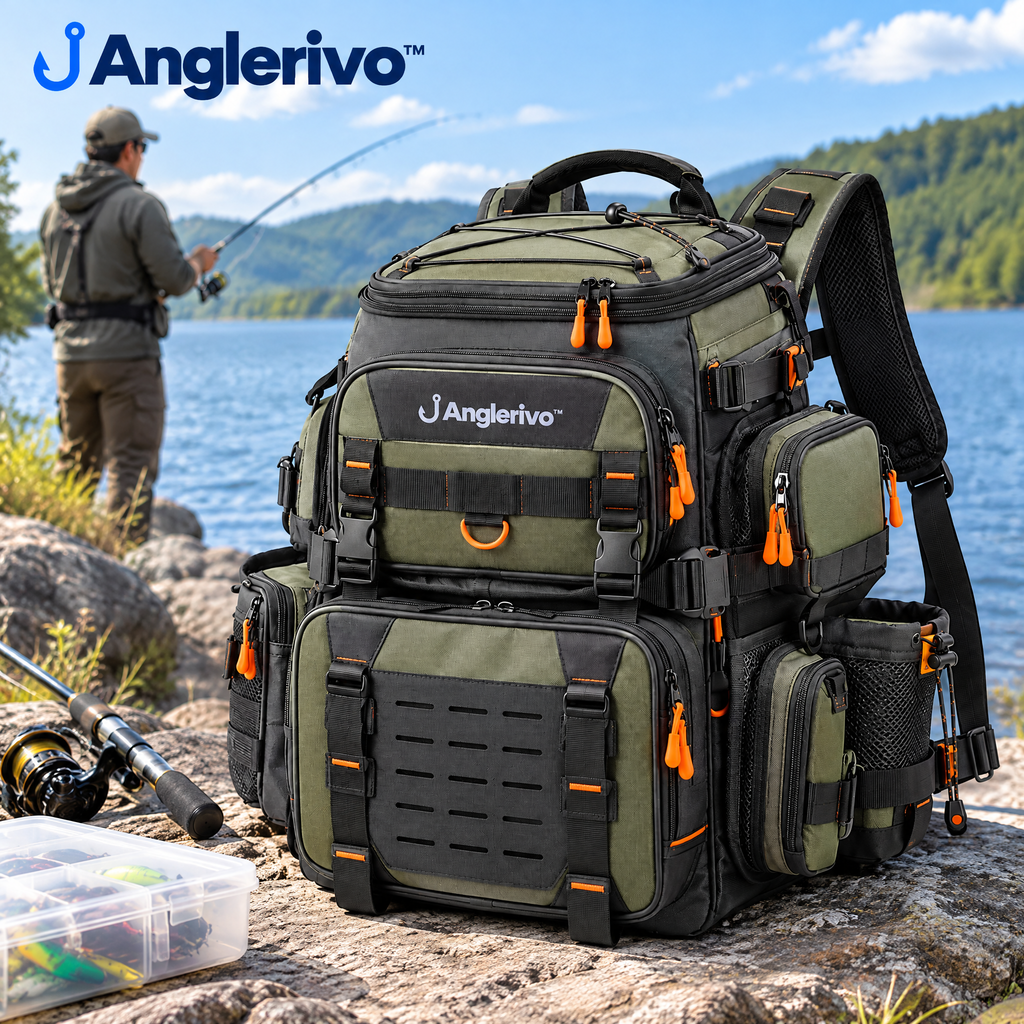 Anglerivo™ Large-Capacity Fishing Backpack — Product image 3