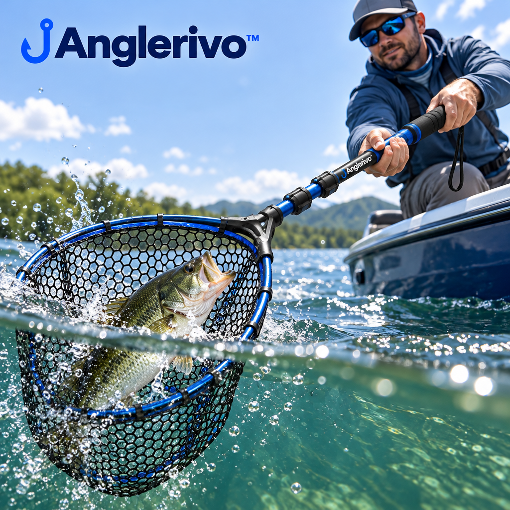 Anglerivo™ Telescopic Fishing Landing Net — Product image 3