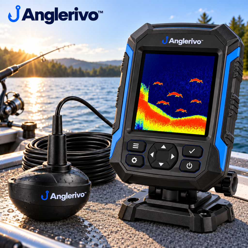 Anglerivo™ Portable Sonar Fish Finder — Product image 3