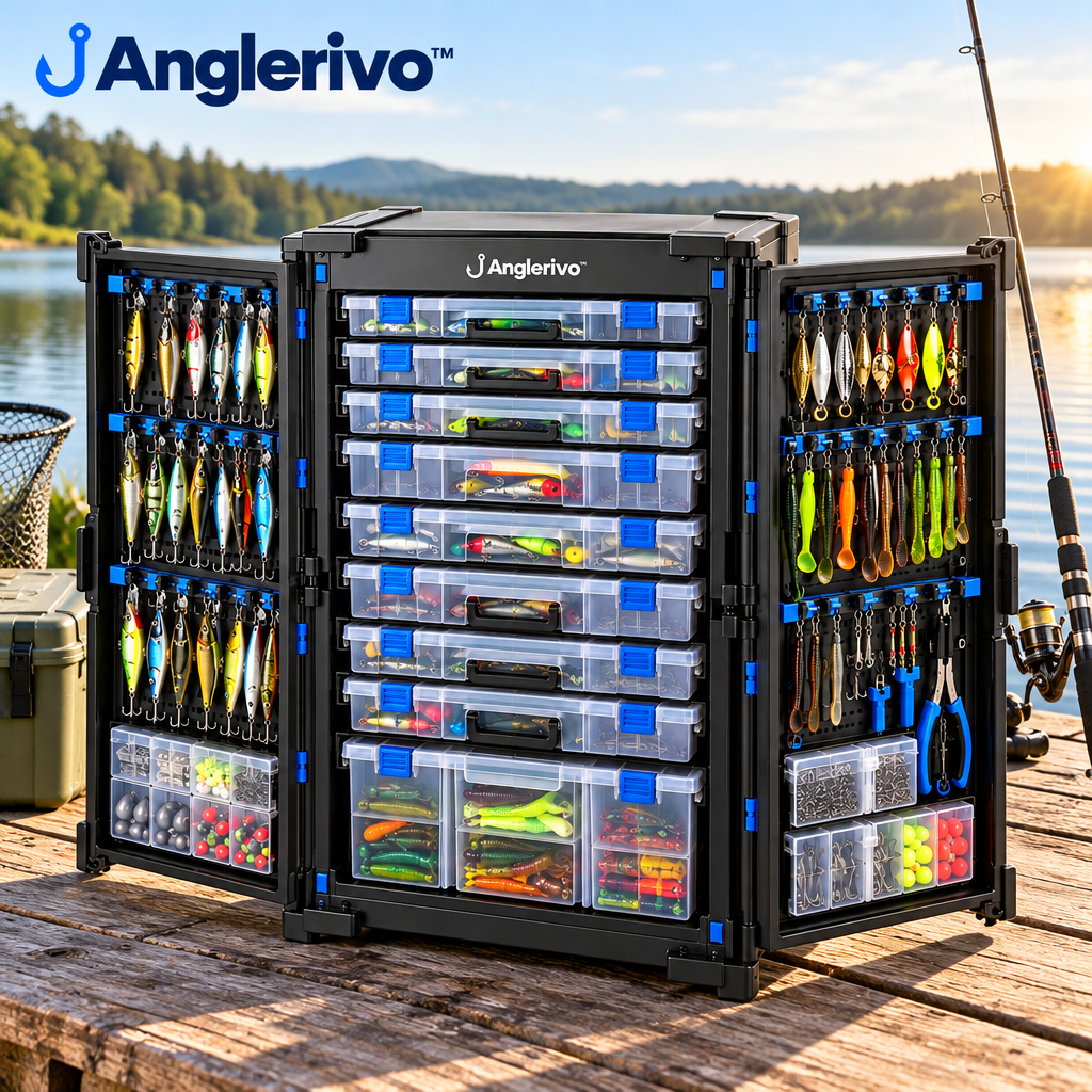 Anglerivo™ Modular Fishing Lure Storage Cabinet — Product image 3