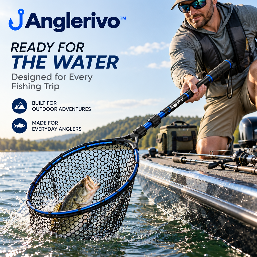 Anglerivo™ Telescopic Fishing Landing Net — Product image 4