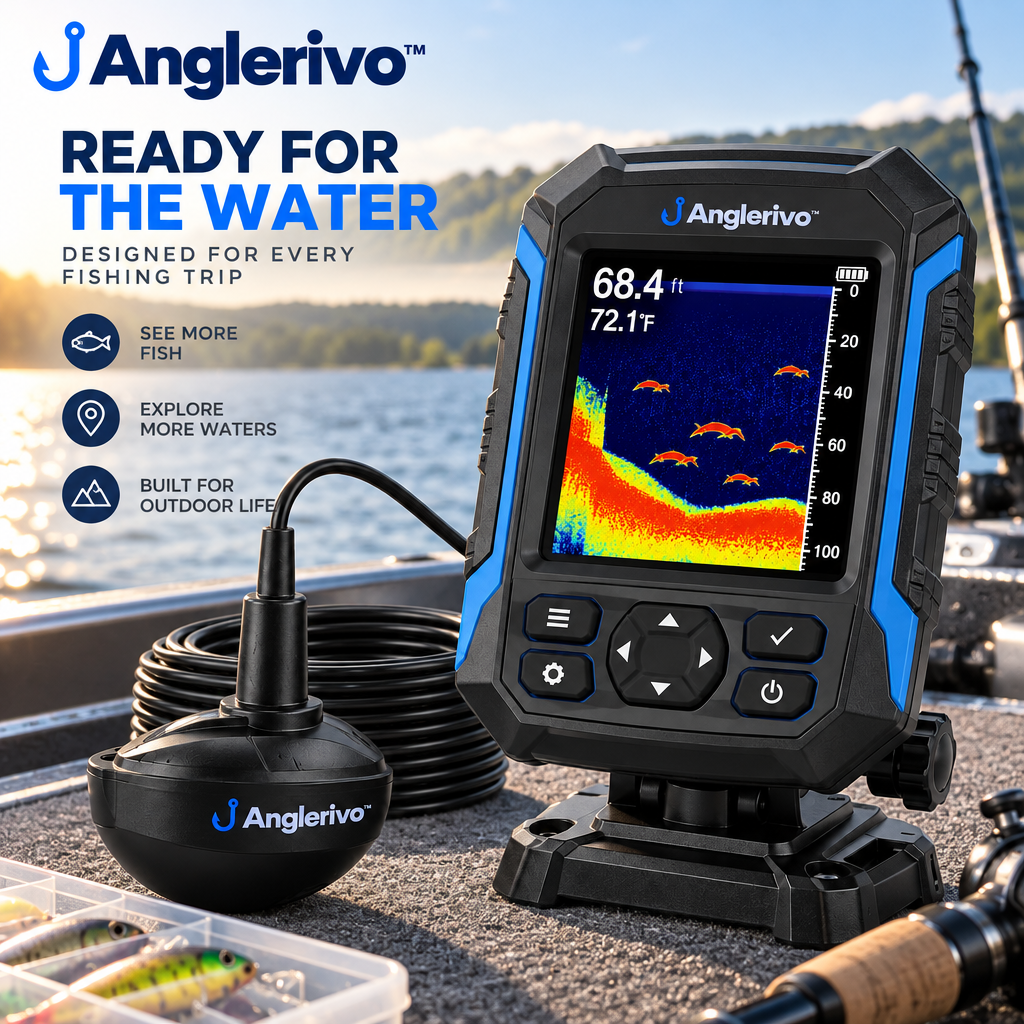 Anglerivo™ Portable Sonar Fish Finder — Product image 4