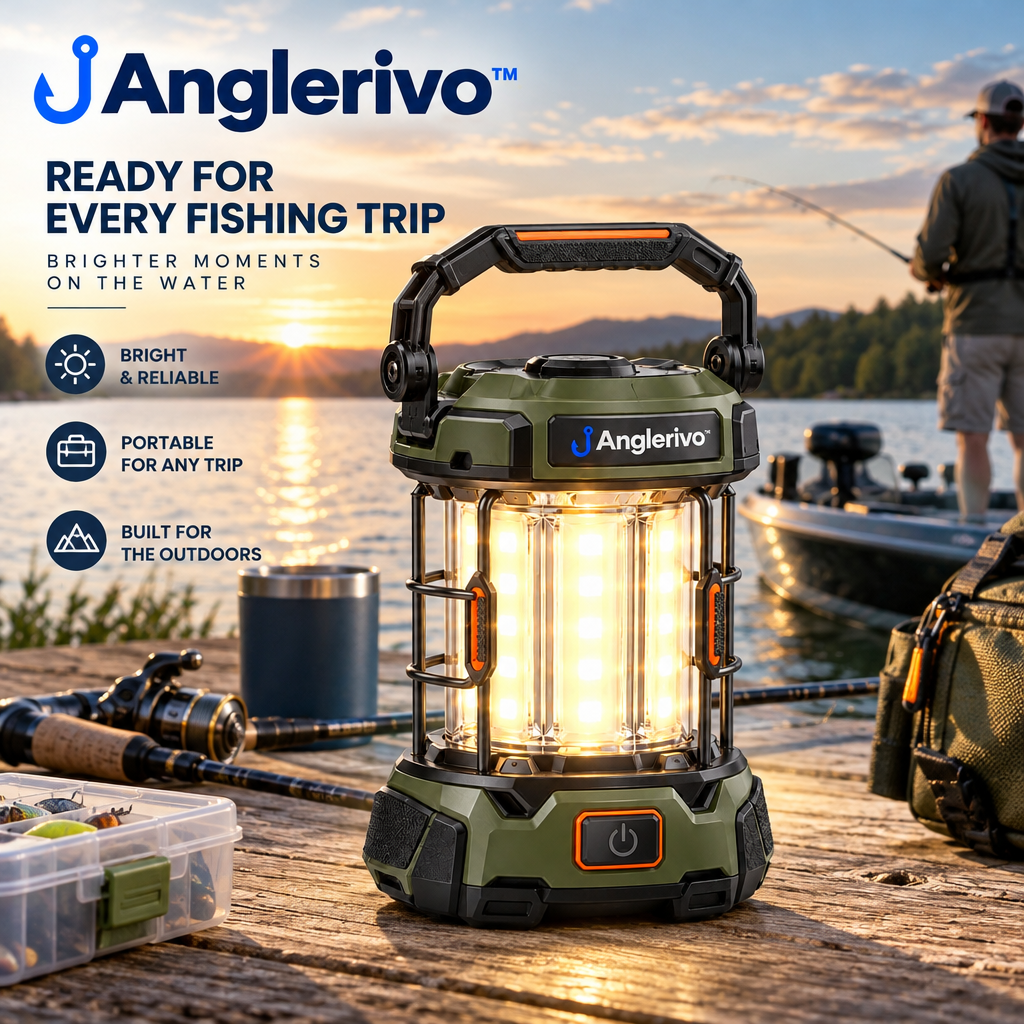 Anglerivo™ Rechargeable Fishing Camp Light — Product image 4