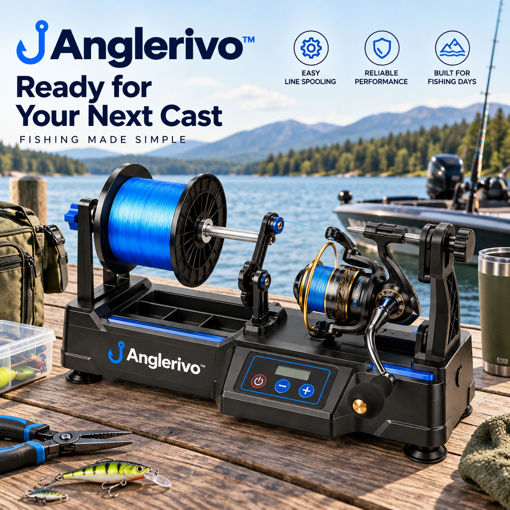 Anglerivo™ Electric Fishing Line Spooler — Product image 4