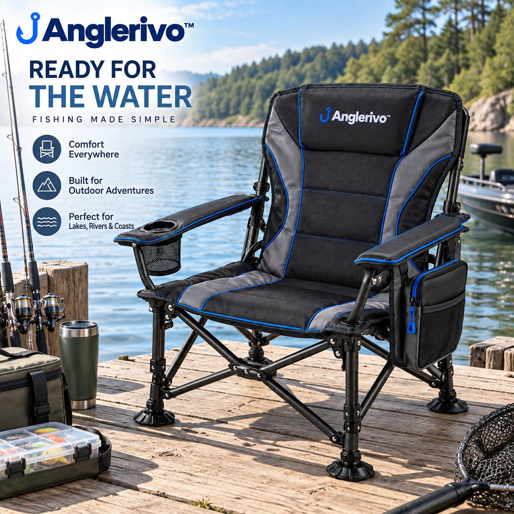 Anglerivo™ Folding Fishing Chair — Product image 4