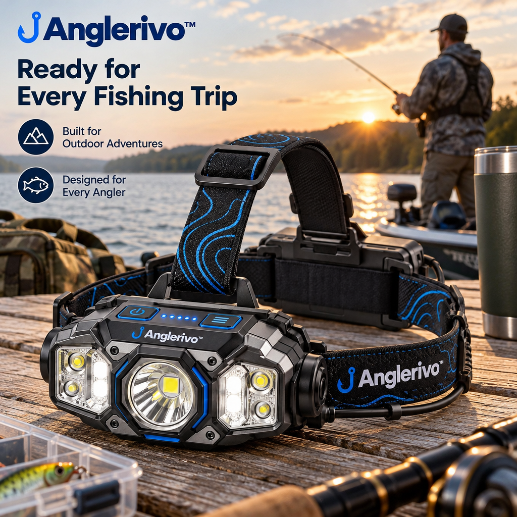 Anglerivo™ Night Fishing Headlamp — Product image 4