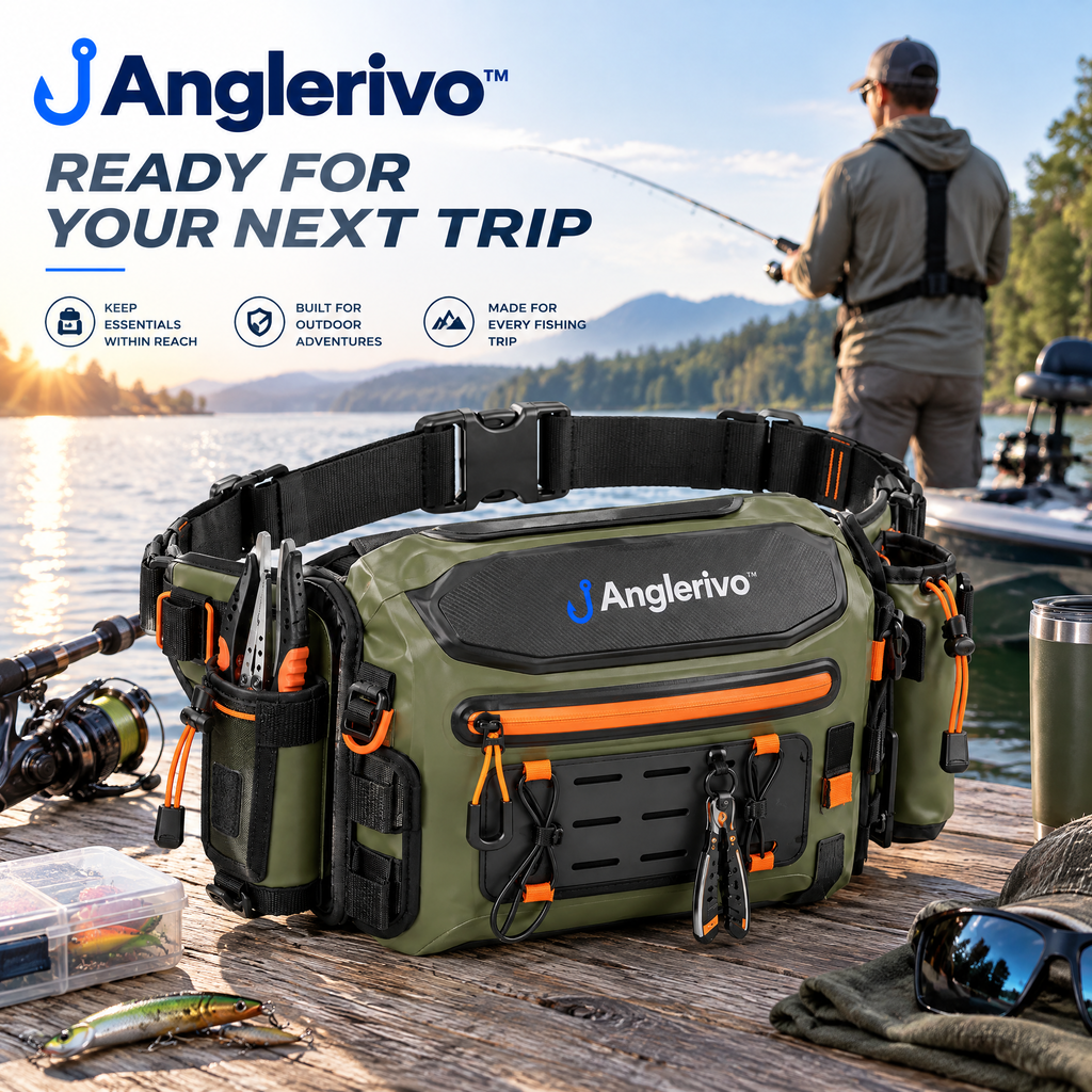 Anglerivo™ Waterproof Fishing Waist Pack — Product image 4