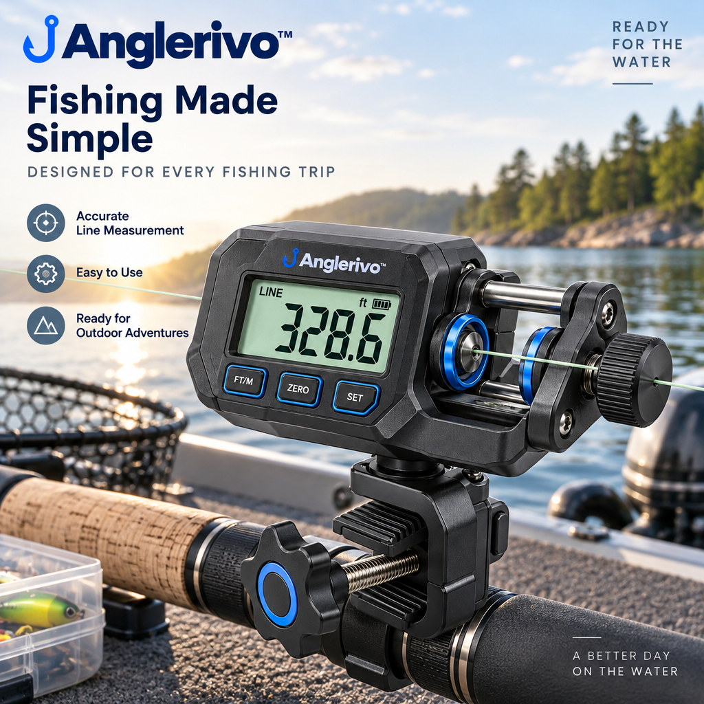 Anglerivo™ Digital Fishing Line Counter — Product image 4