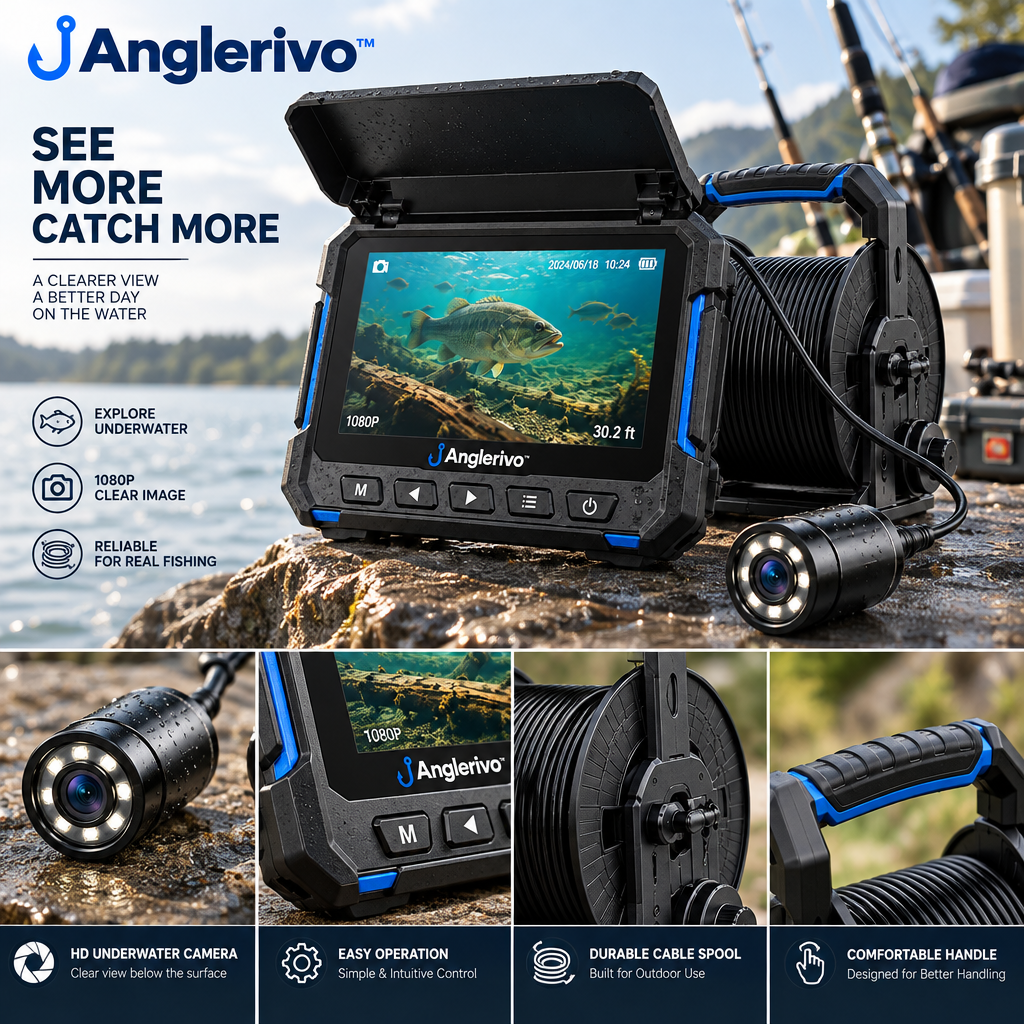 Anglerivo™ Underwater Fishing Camera — Product details image