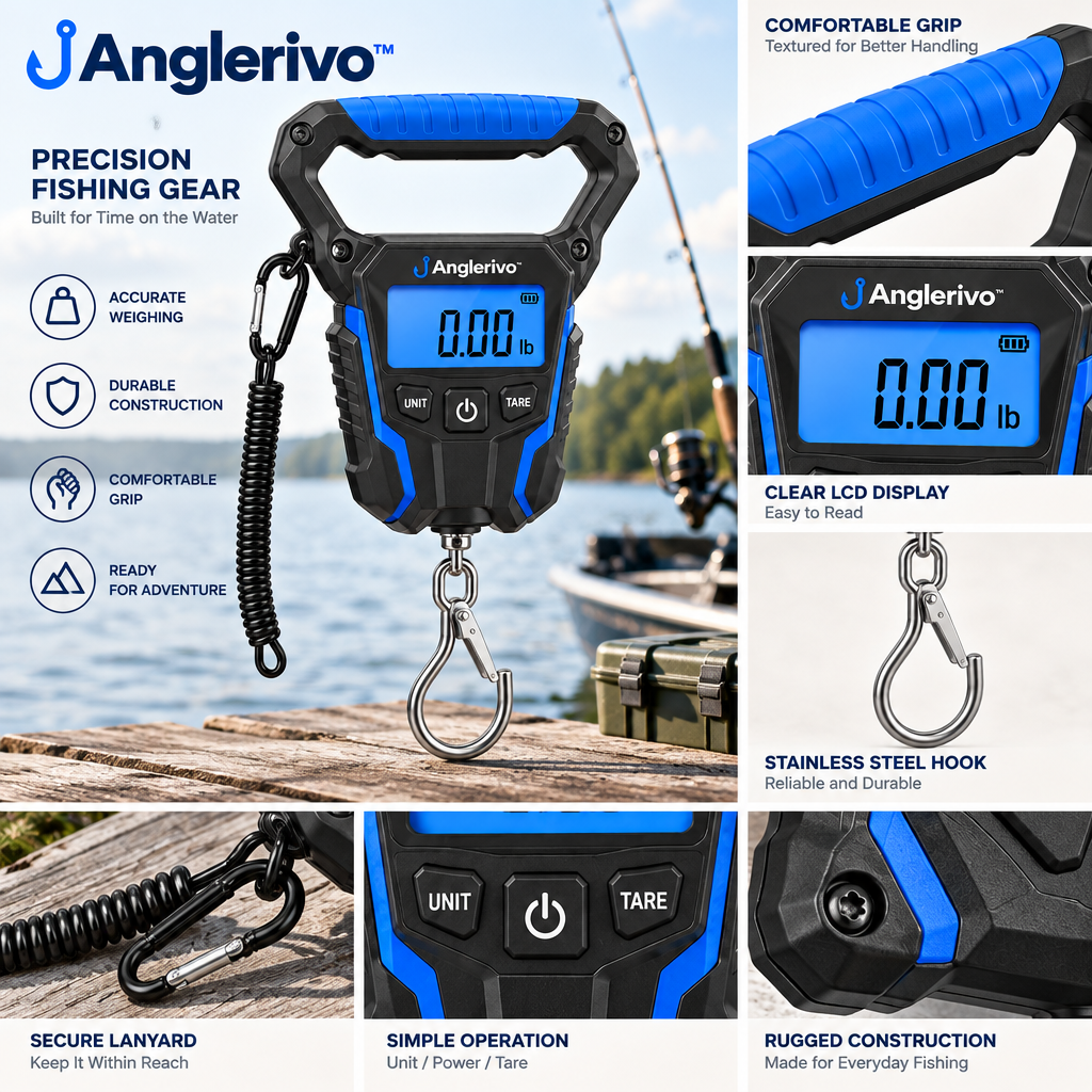 Anglerivo™ Digital Fish Scale — Product details image